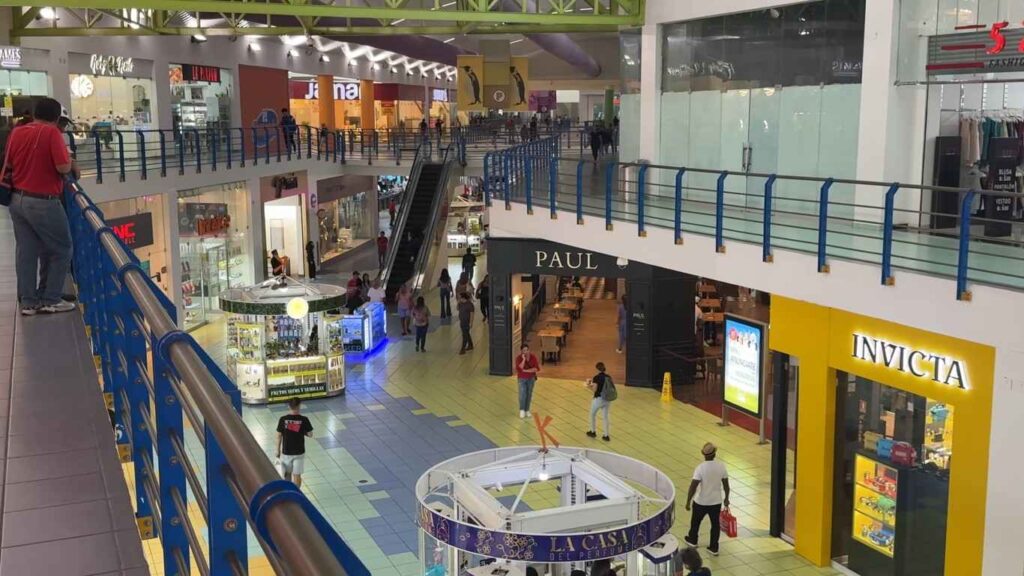 Albrook Mall in Panama City, for shopping and enjoying food